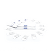 Kit de limpieza para DTC1250e, DTC1500, C50, DTC1000Me, DTC4250e, DTC1000, DTC4000, DTC4500e, incluye 10 servicios