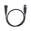 Cable adaptador para conectar un transductor de 8 pines con XID a un puerto de sonda de 12 pines a un dispositivo náutico compatible.