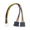 Cable Doble de Corriente SATA / Compatible con DVRs epcom / HIKVISION / 25 cms de Longitud