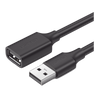 USB 2.0 A a A Cable de Extensión | 1 metro | Macho-Hembra | Ultra Durabilidad | Núcleo de Cobre Estañado 28/22 AWG | Blindaje Interno Múltiple / Ideal para teclado, ratón, impresoras, etc.