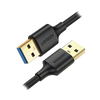 USB-A 3.0 to USB-A 3.0 Cable / 2 Meters / Male to Male / Nickel-Plated Connector / Tinned Copper Core / Multiple Shielding / 5Gbps Speed / Driver-Free / Compatible with USB2.0 and USB 1.1