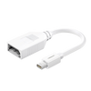 Cable Mini DP Macho a DP Hembra | Thunderbolt 2 | Version DP 1.2 | Soporta 4K*2K | Cable de 15 cm (5.91 Pulgadas) | Color Blanco.