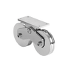 Rueda Doble de 12 cm / Capacidad Para Puertas de hasta 1200 kg / Canal Tipo U