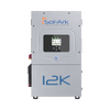 Inversor Hibrido SOL-ARK, 12 Kw, 220 Vcc, Fase Dividida, WIFI incluido, IP65, Entrada de Baterías a 48 Vcc
