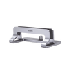 Soporte Vertical para Laptop / Adecuado para escritorio / Anchura Ajustable (12-26mm) / Amplia compatibilidad / Anti-Arañazos / Anti-Deslizante /Ajustable Mediante Tornillos / Color Plata / Aluminio + Silicona