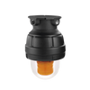 Luz de Advertencia LED color Ámbar a prueba de explosión para uso en Clase I, Div. I, Grupos C y D; Clase I, Div. 2, Grupos A, B, C y D; Clase II, Div. 1, Grupos E, F y G; Clase III, no incluye Montaje