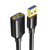 Cable Extensor USB 3.0 / 3 Metros / Macho-Hembra / 5 Gbps / Ultra Durabilidad / Núcleo de cobre estañado 28/22 AWG / Blindaje interior múltiple / Ideal para teclado, mouse , etc.
