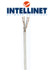 INTELLINET 334136 Bobina de Cable UTP Cat6, Sólida, 100% cobre, 305 m de cable UTP, Filamento sólido, CM, Certificable, Gris Sobre Pedido