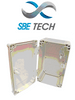 SBE TECH OP604019 - Gabinete de plásitco para exterior con cubierta opaca / ABS / Alto: 600 Ancho: 400 Profundo: 195 mm