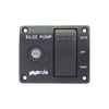 Three-position switch for bilge pump control.