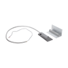 Contacto magnético de uso rudo en aluminio para montaje en superficie, resistente a intemperie, V-Plex