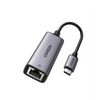 USB-C 3.1 (5 Gbps) to RJ45 Network Adapter | Thunderbolt 3 | Supports 10/100/1000 Mbps | Smart Chip | Wide Compatibility | Aluminum Case | Cable length 10 cm.