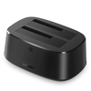 Base USB 3.0 para Disco Duro de Doble Bahía | Soporta Discos SATA de 2.5 y 3.5