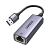 USB-A 3.0 to RJ45 Network Adapter / Supports 10/100/1000 Mbps / Aluminum Housing / Cable Length 10 cm