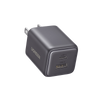 Cargador rápido GaN 1A1C de 20 W y 2 puertos