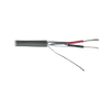 Cable 2 x 18 AWG / Blindado / 305 Metros (1000 Pies) / Riser / UL / Color Gris / Hecho en México