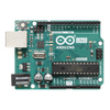 Placa de Desarrollo Arduino UNO R3 / Microcontrolador ATmega328P / 14 Pines Digitales / 6 Entradas Analógicas / USB-B / Compatibilidad Shields / Educación e Industria