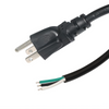 Cable de alimentación eléctrica para 120-240 VCA / 1,8 metros (5,91 pies) / trifásico / cables sueltos