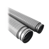 Tubo Flexible tipo Liquidtight de 1 1/2 (38 mm). Acero + Forro PVC. Rollo de 30 Metros.