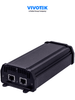 VIVOTEK AP-GIC-010A-060 - Gigabit PoE Injector for Powering IP Cameras, with 1 Port, UPoE, up to 60W, Indoor
