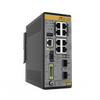 8x 10/100/1000T, 2x 1G/10G SFP+, Ethernet Industrial, Switch de Capa 2+, PoE++ (TAA)