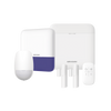 (AX PRO) Kit de Alarma AX PRO con GSM (3G/4G) / Incluye: 1 Hub con batería de respaldo / 1 Sensor PIR / 2 Contactos Magnéticos / 1 Control Remoto / 1 Sirena Inalámbrica Exterior / WiFi / Compatible con Hik-Connect P2P