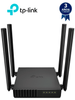 TP-LINK Archer C50 - Ruteador WiFi AC de 1200Mbps con 1 puerto WAN RJ45 Fast Ethernet, 4 puertos LAN RJ45 Fast Ethernet, 4 antenas fijas y modos de operación como enrutador y punto de acceso.