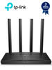 TP-LINK Archer C6 - Router WiFi AC de 1200Mbps con 1 puerto WAN y 4 puertos LAN Gigabit Ethernet RJ45, MU-MIMO, 4 antenas fijas, modos router y punto de acceso, Beamforming.