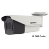 Bullet TURBOHD 4K (8 megapíxeles) / Lente motorizado de 2.7 a 13.5 mm / Potente IR EXIR de 80 m / Exterior IP67 / 12 Vcc - 24 VCA / dWDR
