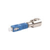 Adaptador de Fibra Óptica Desnuda para Realizar Mediciones y Pruebas en Hilos de Fibra sin Conector