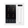 Touch control from its wall-mounted screen, compatible with 2 loads for lighting control.
