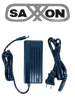 SAXXON KA3602A1203000P - Fuente de Poder Regulada / Alimentación 12 Vcc 3 Amper / Conector Macho / Voltaje de Entrada: 100-240V / Ideal para Cámaras de CCTV, Controles de Acceso y Asistencia /