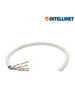 INTELLINET - 704663 - BOBINA CABLE UTP DE RED CAT6 CCA ROLLO 305M SOLIDA GRIS, PyME / UTP, 305 m, CCA, Gris