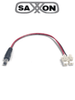 SAXXON PSUWB04 - Pack de 10 conectores macho para alimentación de cámaras/ Cable calibre 18 AWG/