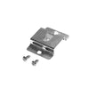 Metal clip for mobile radio microphone.