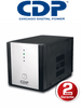 CDP R-AVR3008 - Regulador / 3000VA / 1500 W / Especial para motores / 9 Terminales de salida / 1 Terminal de salida NEMA5-20R / Retardante de llama