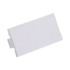 Módulo de Tapa Ciega (Inserto Ciego), de 1/3, Color Blanco Mate, 1 Pieza