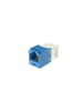 PANDUIT CJ688TGBU - Módulo conector hembra Mini-Com de terminación estilo TG / UTP RJ45 Categoría 6 / AZUL
