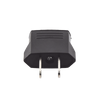 European to American plug adapter, PREMIUM Quality @ 6 A; 110 - 250 Vac