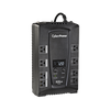 UPS de 825 VA/450 W, Topología Línea Interactiva, Entrada de 120 Vca NEMA 5-15P, Tipo Gabinete Compacto, Con 8 Tomas NEMA 5-15R