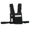 Chest Rig Universal Sin Logo con Soporte para Radio y Bolígrafo más Bolsa con Cierre de Velcro para su Seguridad.