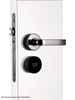 ZKTECO LH7500R- Cerradura derecha para hotel / MIFARE 13.56 Mhz / Aleación de Zinc