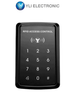 YLI YK968 Control de Acceso Táctil Soporta 1000 Usuarios con Tarjetas de Identificación de 125 kHz o Contraseña IP65 para Interior y Exterior Entrada Wiegand