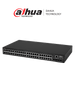DAHUA AS4300-48GT4GF - Switch Gigabit de 48 Puertos Administrable/ Capa 2/ 10/100/1000 Base-T/ 4 x SFP 1Gbps/ Carcasa Metalica/ Switching 104G/ Tasa de Reenvio de Paquetes 77.4 Mbps/
