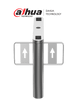 DAHUA ASGB511H-R - Barrera abatible derecha para exterior / Un carril / Motor eléctrico de CC / Acero inoxidable / Puerto RS232 / Admite conteo de entrada y salida / 20 personas por minuto / Entrada de alarma de incendio para desbloqueo /