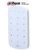 DAHUA DHI-ARK30T-W2 - Teclado inalámbrico, Táctil, Funciones: armado, desarmado y alarmas, Soporta 32 usuarios con PIN o Tarjetas Mifare, LEDs indicadores, App DMSS, Frecuencia 433 MHz, Tecnología: AirShield, Compatible con HUB 1.0 y HUB 2.0