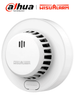 DAHUA WISUALARM DHI-HY-SA13A - Detector de humo autónomo, Sonido de alarma de 85dB, Cuenta con un botón de prueba y silencio, Batería reemplazable, Cobertura de 20-40 m², Alarma visual y sonora