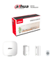 DAHUA DHI-ART-ARC3000H-03-W2 - Kit de alarma inalámbrico, Conexión: Wifi y ethernet, Incluye: HUB 1.0, sensor de movimiento PIR, contacto magnético y control remoto, App DMSS, Frecuencia 433 MHz, Tecnología: AirShield