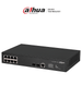 DAHUA DH-AS4300-8GT2GF - Switch Gigabit administrable de capa 2 con 8 puertos 10/100/1000 Base-T y 2 ranuras SFP de 1Gbps. Ofrece una capacidad de switching de 20Gbps y viene con una robusta carcasa metálica, ideal para redes de alto rendimiento.