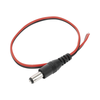 Cable con conector macho (pigtail) / Alimentación para Vcc con puntas libres / Polarizado / 22 cm (8.66 pulgadas) de largo / Calibre 22AWG.
